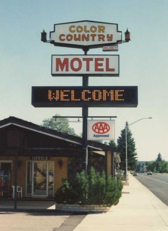 Color Country Motel Panguitch Exteriér fotografie
